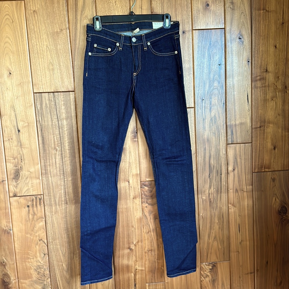 rag & bone high rise skinny jeans size 27